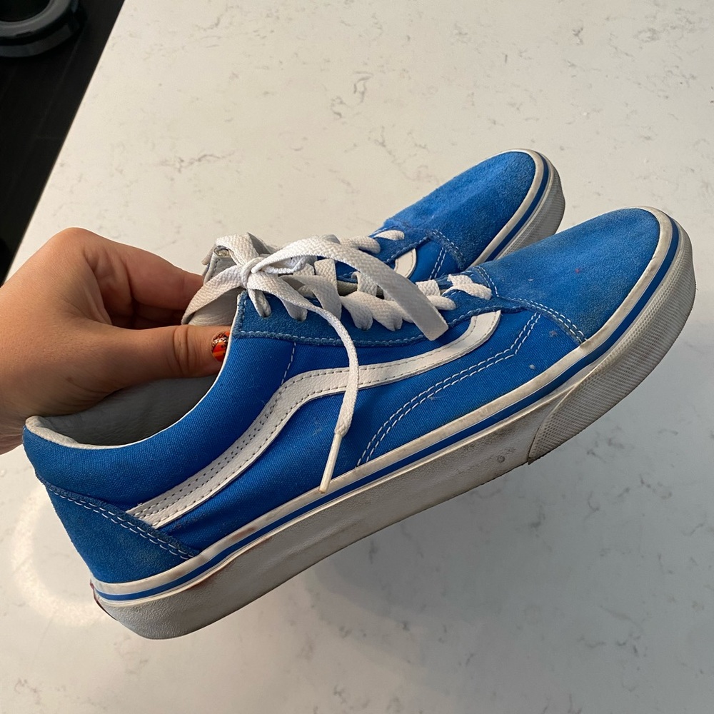 Blue Old Skool Vans